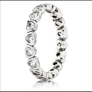 Aunthenic Forever More Stackable Pandora Ring 7.5